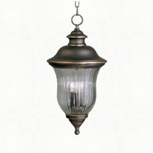 Kichler Lighting 9832oz Sausalito 3 Light Outd Oor Ceiling Pendant