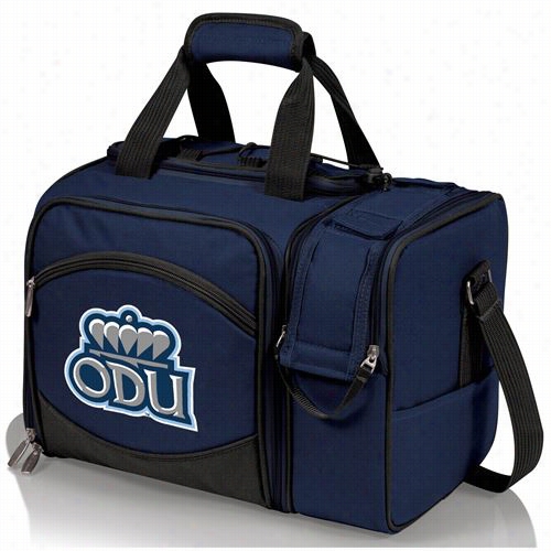 Picnic Time 508-23-915-882-0 Maibu Old Dominion University Moonarchs Embroidered Tote In Navy