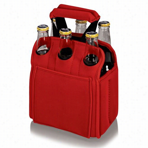 Picnic Time 608-00 Beverage Six Pac K Cooller Tote