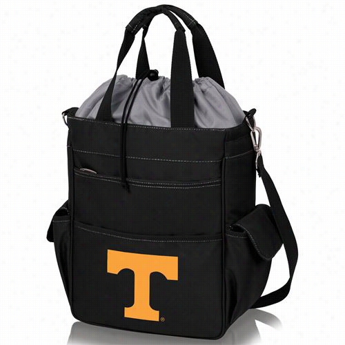 Picnic Time  614-00-175-554-0 Activo Unive Rsity Of Tnenessee Volunteers Digital Print Waterproof Tote In Lback