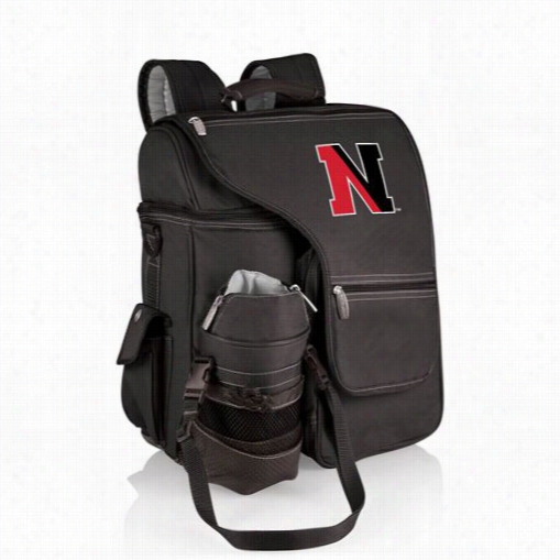 Picnic Time 641-00-175-824-0 Turismo Northeastern U Huskies Digital Print Backpaack In Black