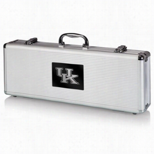 Picnic Time 681-00-179-263-0 Fiero University Of Kentucky Wildcats Engraved Barbecue Tools I Blacck