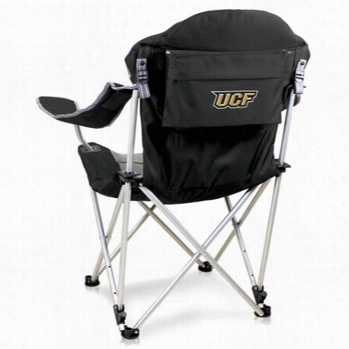 Picnicc Time 803-00-175-004-1seminary Of Learning  Of Central Florida Digital Priint Reclining Camp Chair In Blac