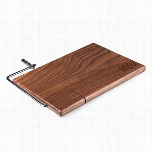 Picnic Time 857-00-510-723-0 Meridian Brigham Youn Guniversity Puma Lase Rengraved Cutting Board In Natural Wood