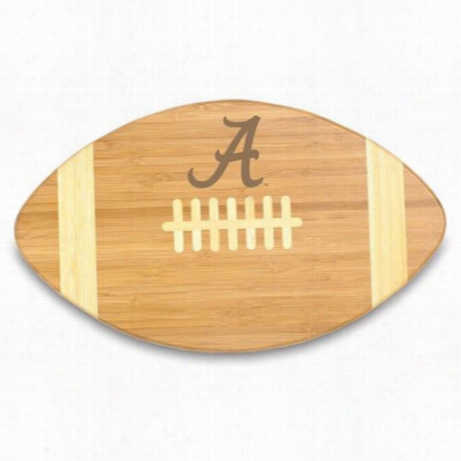 Picnic Time 896-00-5505-003-0 Touchdown U Of Alabama Crimson Tide Engraaved Cutting Board In Natural