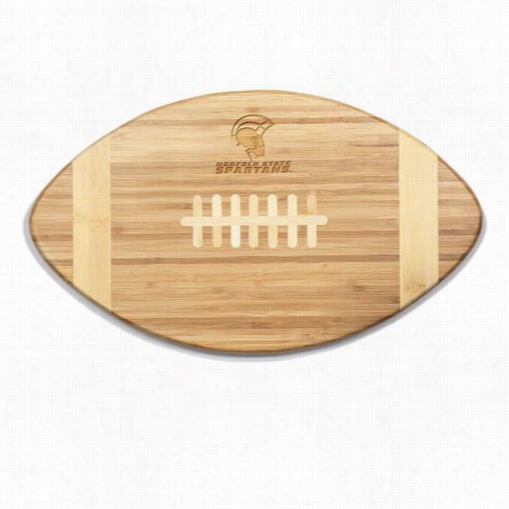 Picnic Time 896-00-505-973-0 Touchdown! Cutting Board In Natural With Norfolk State University Laser Engraved