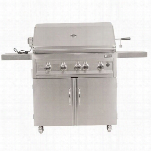 Sunstone Grills Sun4b-ir Infrared 4 Burner 34"" Gas Grill With Cart