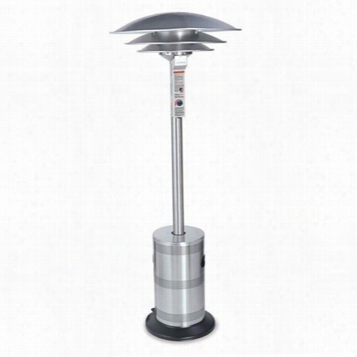 Uniflame Es5000comm Trading Outdoor Patio Heater In Stainles S Steel Triple Domd