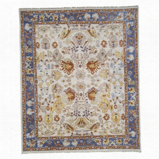 Currey And Company 1519-10x14 10' X 14' Samsun Rectangular Rug In Chalk