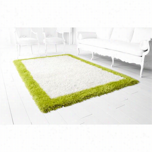 Cyan Design 05792 Kedal 10' Rug In White Ad Lime Green