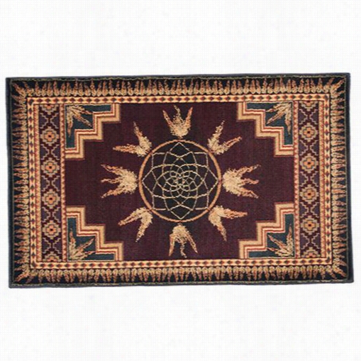 Goods Of The Woods 11026 Spirit Burgundy Rectangul Ar Rug