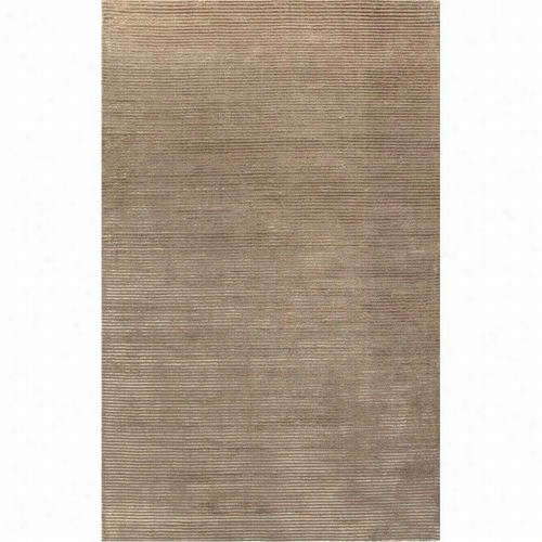 Jaipur Rug1 Basis Solid Wool And Silk Handloom Taupe/tan Area Ru G