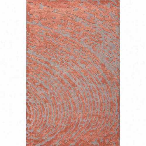 Jaipur Rug1 Clayton Hand-tufted Lustrous Finish Wool/art Silk Red/gray Area Rug