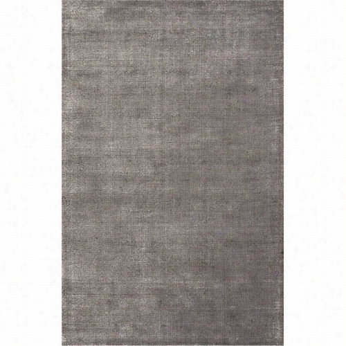 Jaipyr Rug1 Konstrukt Solids/handloom  Solid Pattern Wool/art Silk Gray/are A Rug