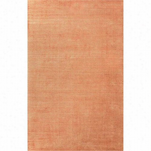 Jaipur Rug1 Konstrukt Solids/handloom Solid Pattern Wool/skill Silk Orange/area Rug