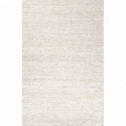 Jakpur Rug1 Scandinavia Rakel Handmade Textured Wool Ivory/gray Area Rug