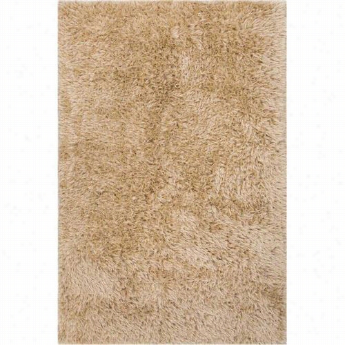 Jaipur Rug1 Verve Shag Solid Patetrn Polyester Ivory/white Dark Ivory Area Rug