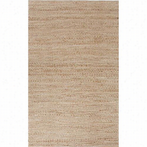 Jaipur Rug10200 Himalaya Naturals Solid Pattenr Ju Te/cottton Taupe/ivory Area Rug