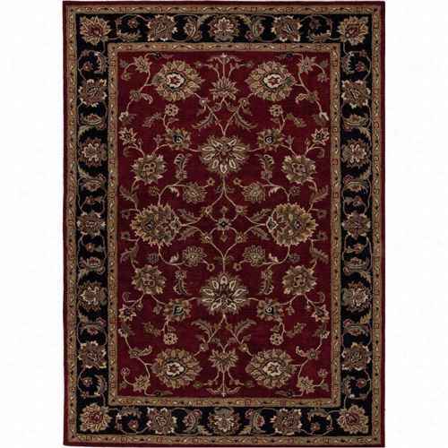 Jaipur Rug1030 Mmythos Hand-tufted Oriental Patte Rn Wool Red/black Area Rug