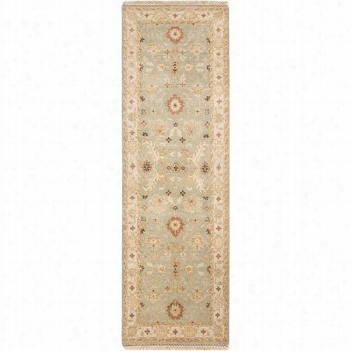 Jaipur Rug10316 Notting Hill Hand-knotted Oriental Pattern Woop Bllue/ivory Area Rug