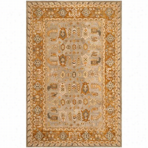 Safavieh An5590a Aanatoliaw Ool Nap Hand Tufted Light Geryg/old Rug