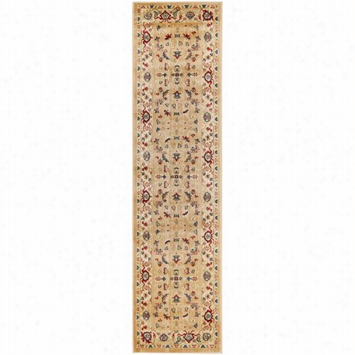 Safaviieh Aus1610-1411 Austin Polypropylene Power Loomed Dark Beig/cream Area Rug