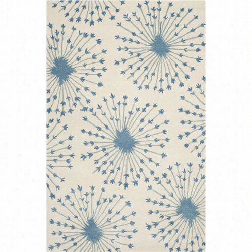 Safavieh Bel123b Bella Wool Hand Tufted Beige/blue Rug