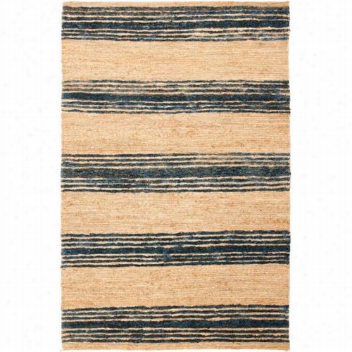 Safavieh Boh227a Bohemian Hemp Hand Woven Naturaal/blue Rug