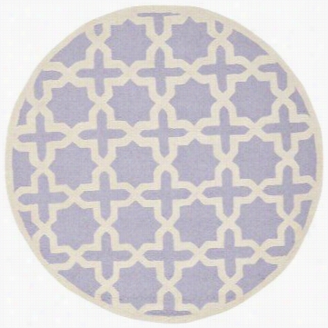 Safavieh Am125c-8r Czmbridge Wool Hand Tufted Lavander/ivory Rug