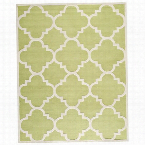 Safavieh Caam140t Ambridge Wool Hand Tufted Green/ivory Rug