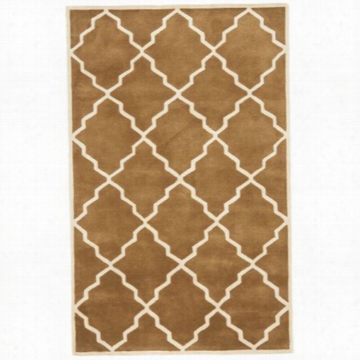 Safavieh Cht940c Chatham Wool Hand Tufted Brown Rug