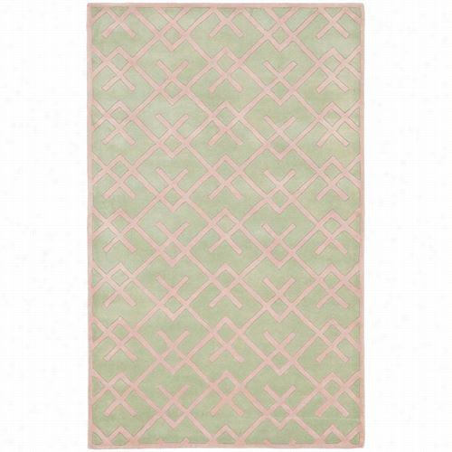 Safavieh Cht941b Chatham Wool Lead Tufted Green Rug