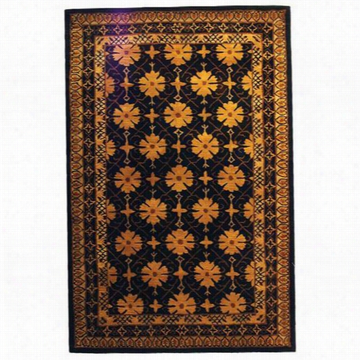 Safavieh Cl303c Classic Wool Hand Tufted Gren/aoricot Rug