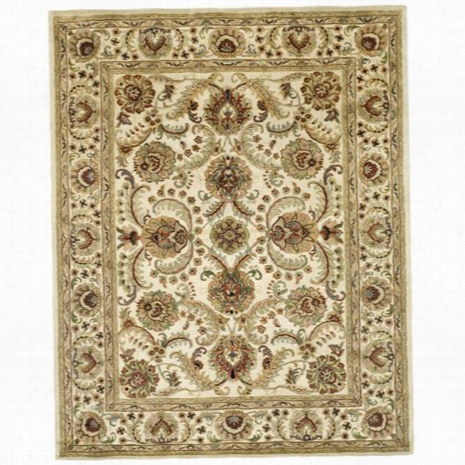 Safavieh Cl325a Classic Wool Hand Tufted Ivory/ivory Rug