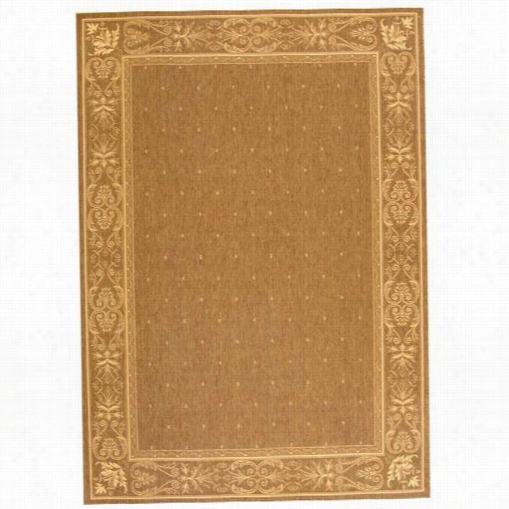 Safavieh Cy2326-300 9 Courtyard Polypropylene Machine Made Brown/natural Superficial Contents Rug