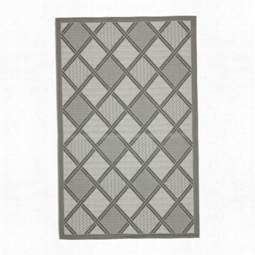 Safavieh Cy7570-78a5 Courtyard Polyp Fopylene Machine Made  Light Grey/anthracite A Rea Rug