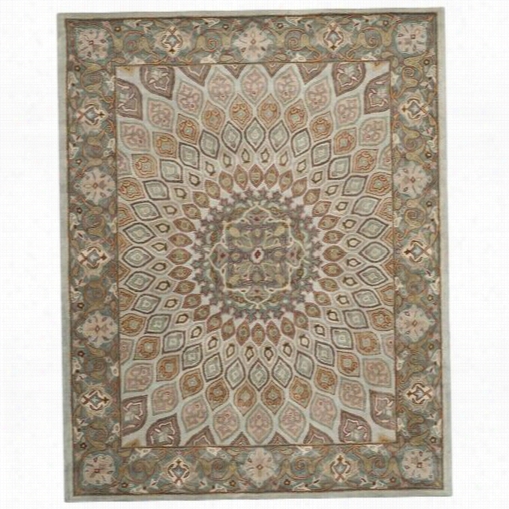 Sfaavieh Hg914b H Eritage Wo Ol Pilw Haa Nd Tufted Blue/grey Rug