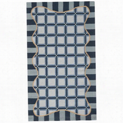 Safavieh Hk67b Chelsea Wool Hand Hooked Blue Rug