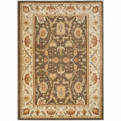 Safavieh Hlm1666-2511 Heirloom Polypropylene Tool Made Brown/creme Rug