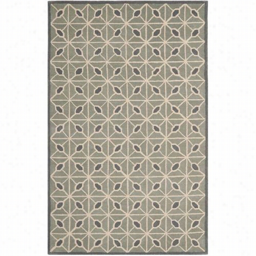 Safavieh Imr506c Isaac Mizrayi Wool Pile Hand Tuftedd Ark Grey/charcoal Rug