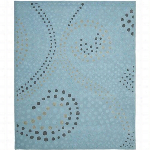 Safavieh Jar453a Jardin Wool Ham Dtufted Light Blue/grey Area Rug