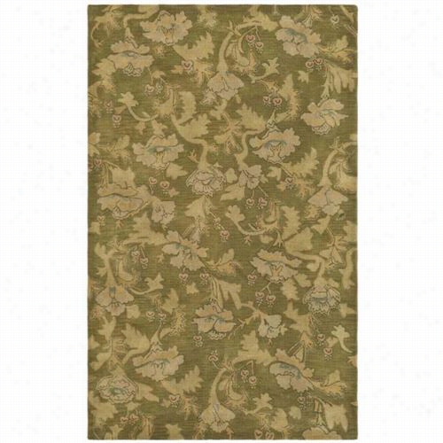 Safavieh Jar953a Jardim Wool Hand Tufetd Green/ulti Rug