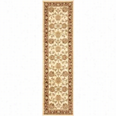 Safaavieh Lnh555-1225 Lyndhuret Polypropylene Organization Made Ivory/brown Areaa Rug