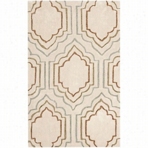 Safavieh Mda626a Modern Art Polyester Hand Tufted Beige/multi Rug