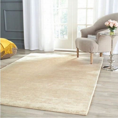 Saffavieh Mir2344e-9 Mirage Loom Knptted Viscose Pile Beige Rug