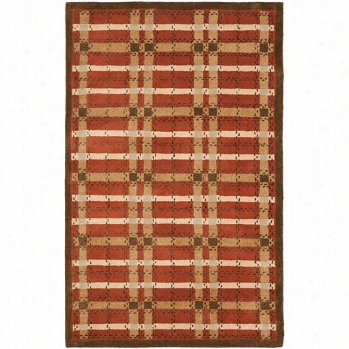 Safavieh Msr3613d Martha Stewart Wool Hand Tufted October Leaf Re Area Rug