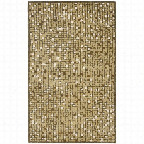 Safavieh Msr3623a Martha Stewart Wool Handful Tufted Oolong Tea Gree Area Rug