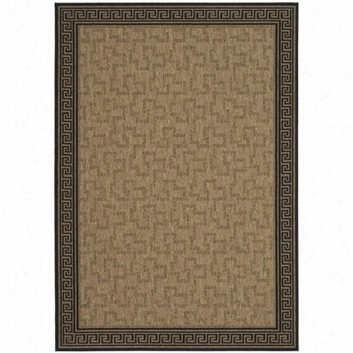 Safavirh Smr4123h Martha Stewart Polypropylene Machine Woven Dark Beig/blac Rug