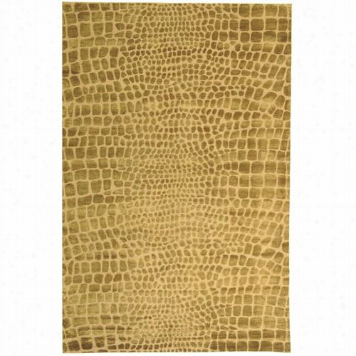 Safavieh Msr5212b Martha Stewart Silk, Ilnen And Wool Hand Knoted River/bank Rug