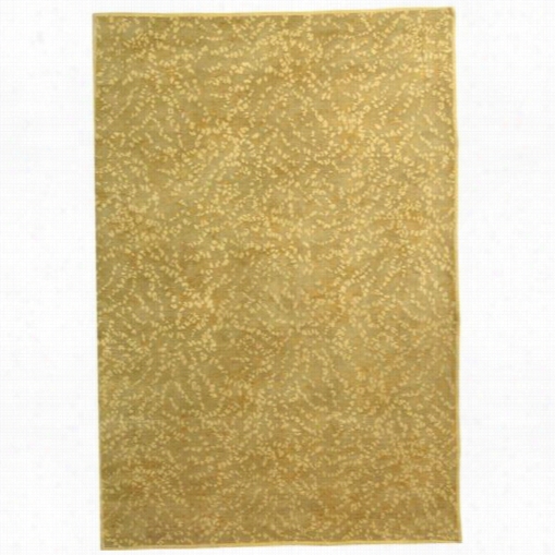 Safavieh Msr8712e Martha  Stewart Silk And Wool Hand Knotted Turtle/amber Rug